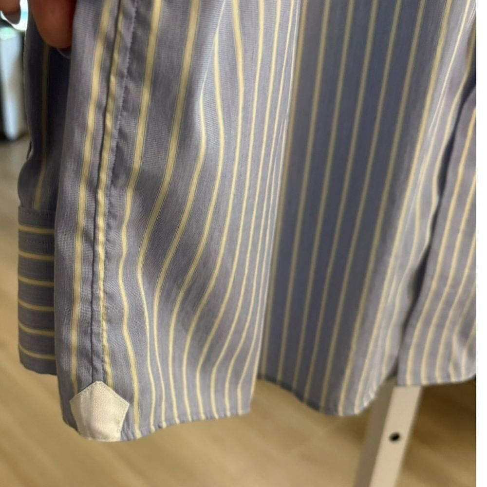 Daniel Cremieux Light Blue Striped Button Down Shirt. Size XL - Picture 4 of 8